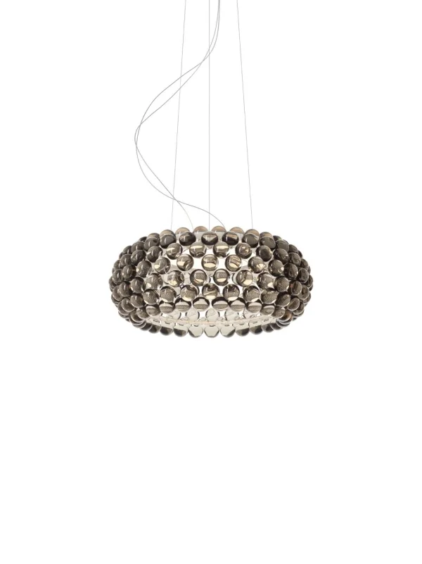 Foscarini Caboche Plus Media Hanglamp - grijs - met MyLight