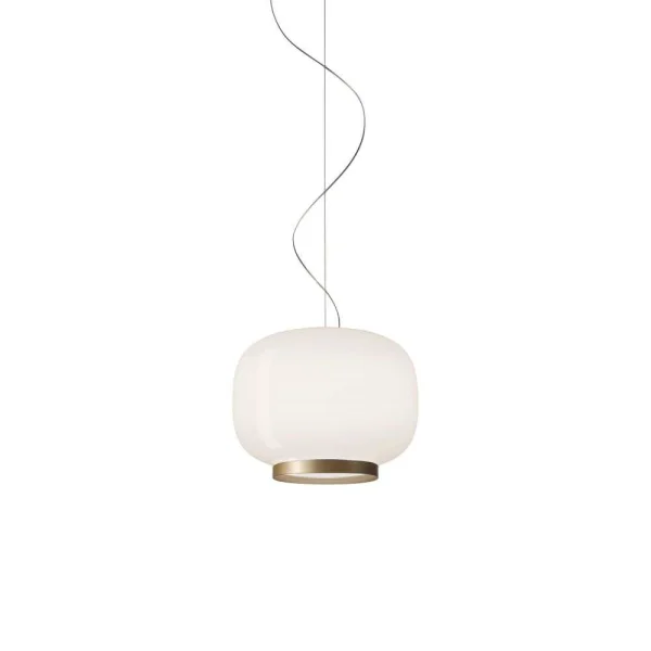 Foscarini - Chouchin 1 LED Hanglamp Dim White/Gold