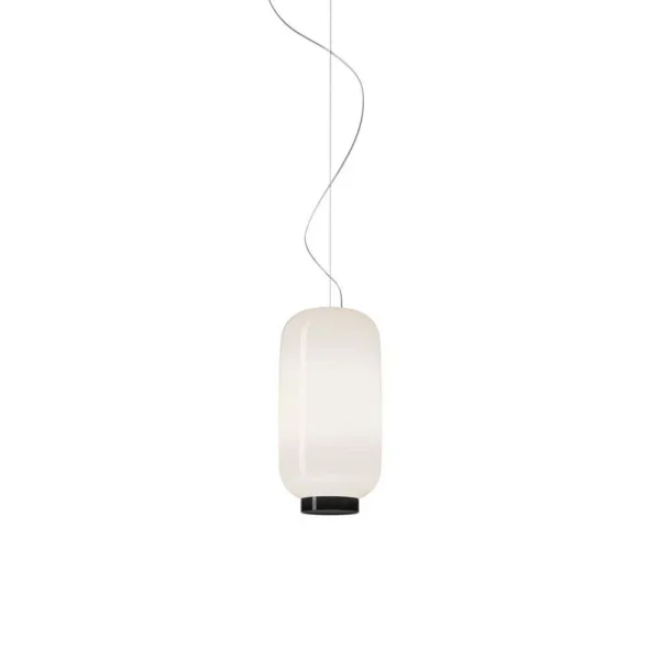 Foscarini - Chouchin 2 Reverse LED hanglamp, wit/zwart
