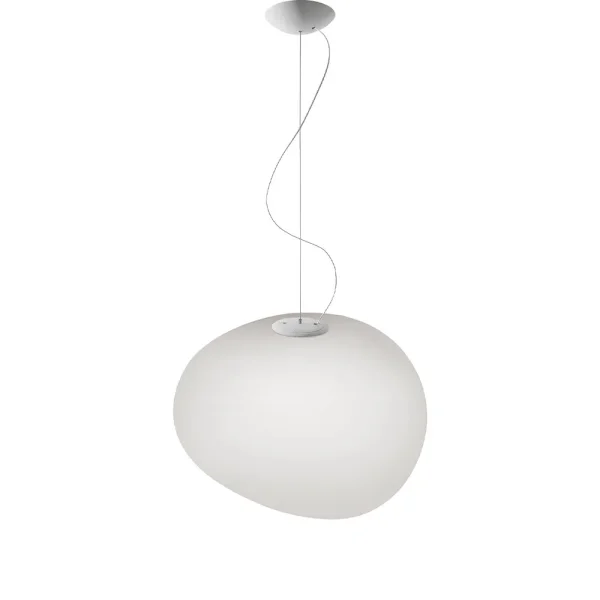 Foscarini Gregg grande hanglamp Wit