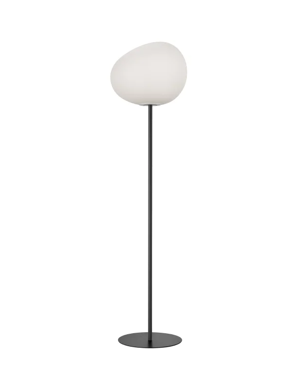 Foscarini Gregg vloerlamp - grafite - 31 x 151 x 44 cm