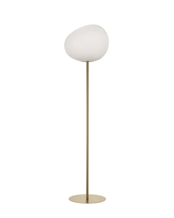 Foscarini Gregg vloerlamp - oro - 31 x 151 x 44 cm