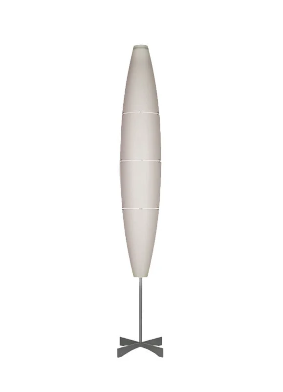 Foscarini Havana vloerlamp - chroom - dimmer