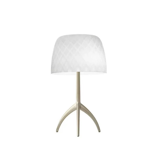 Foscarini Lumiere 30th Piccola Dimbar tafellamp champagne, pastilles