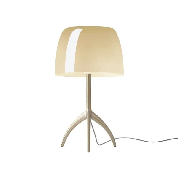 Foscarini - Lumiere Grande tafellamp, goud/beige, 45 cm