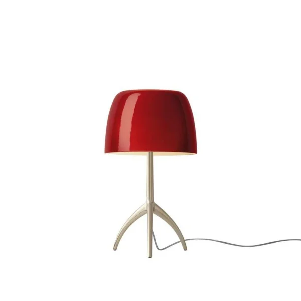 Foscarini - Lumiere Piccola tafellamp, goud/rood, 35 cm