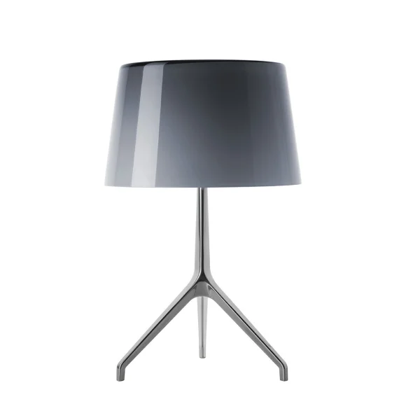 Foscarini Lumiere XX tafellamp - grijs - Aluminium - XXL Ø37 x hoogte 57 cm