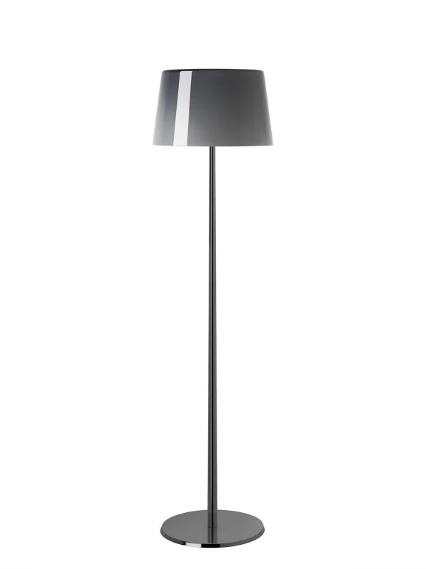 Foscarini Lumiere XXL vloerlamp - grijs - Cromo Nero