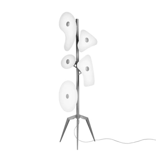 Foscarini Orbital Vloerlamp - wit