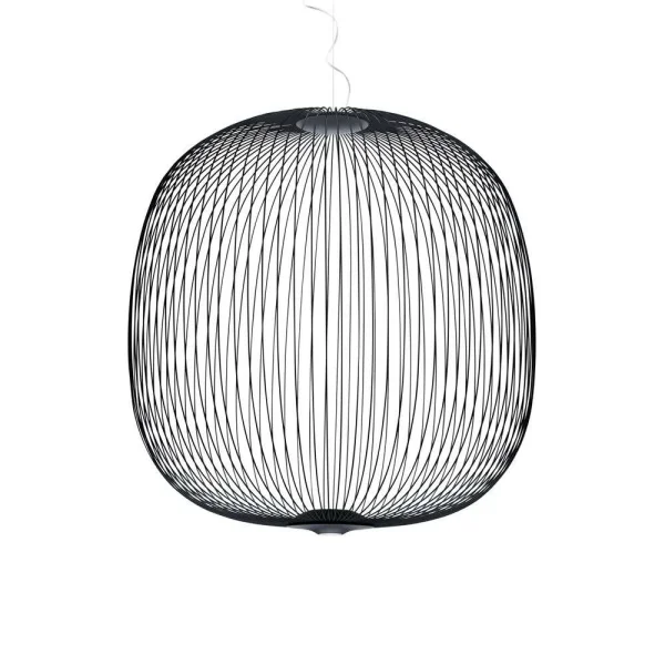 Foscarini - Spokes 2 Large LED Hanglamp Dimbaar 10m Grafiet