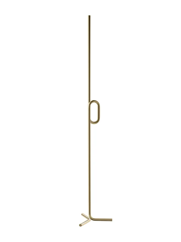 Foscarini Tobia Vloerlamp - goud - Led dimbaar