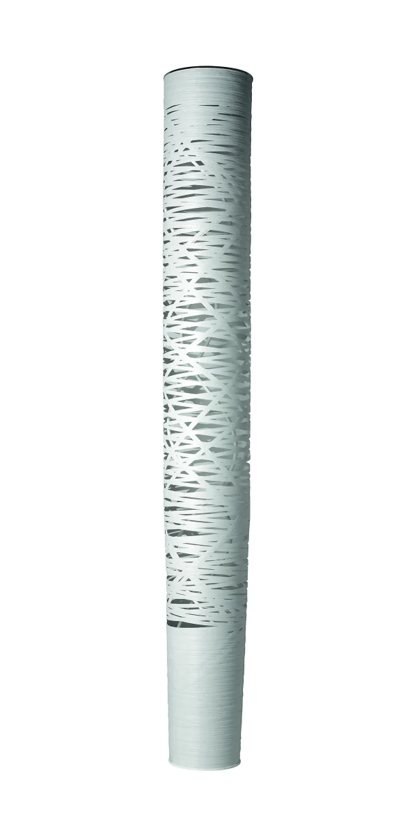 Foscarini Tress vloerlamp - wit - Halogeen - grande Ø25 x 195 cm