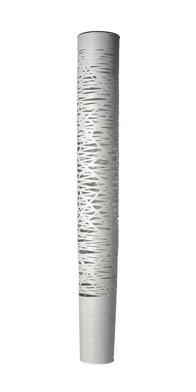 Foscarini Tress vloerlamp - wit - Led - grande Ø25 x 195 cm