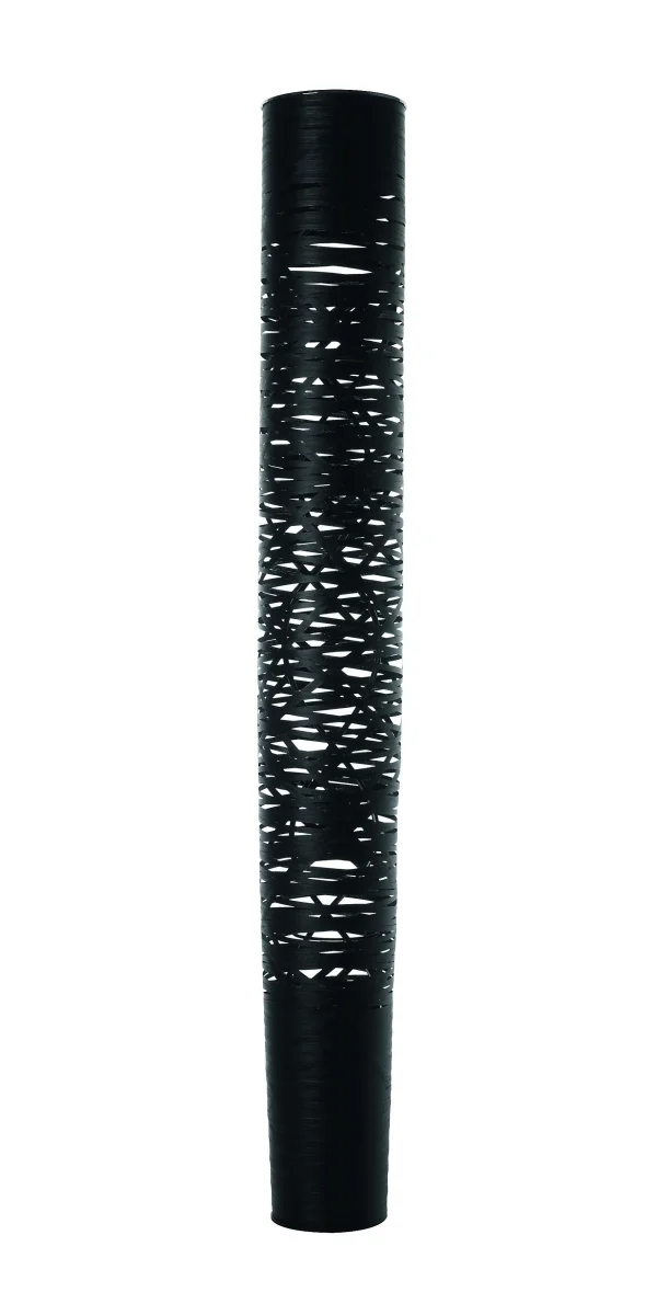 Foscarini Tress vloerlamp - zwart - Halogeen - grande Ø25 x 195 cm