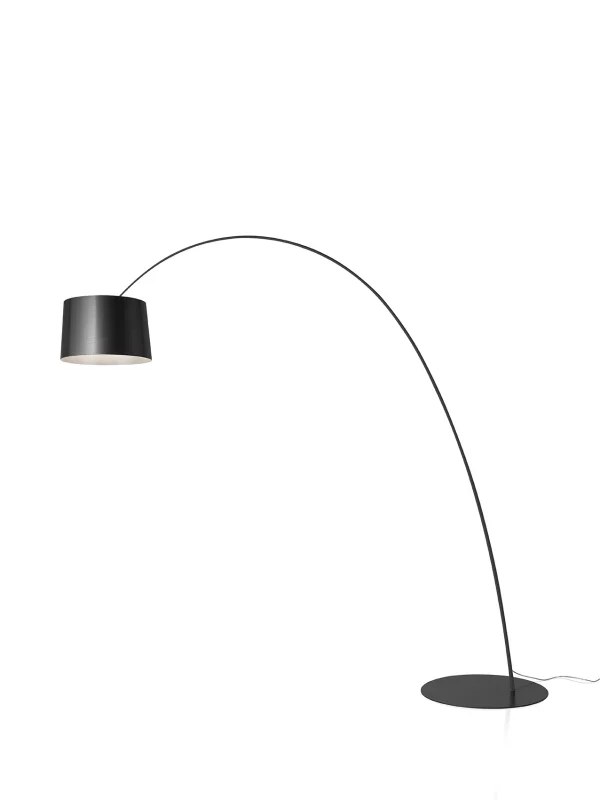 Foscarini Twiggy Elle Vloerlamp - grafiet - met MyLight