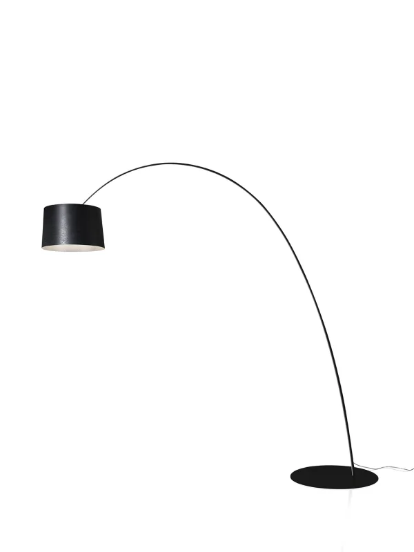 Foscarini Twiggy Elle Vloerlamp - zwart - met MyLight