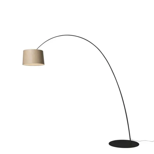 Foscarini - Twiggy Elle Wood Vloerlamp MyLight Zwart