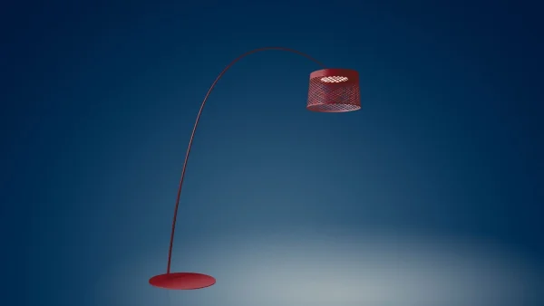 Foscarini Twiggy Grid Vloerlamp - rood