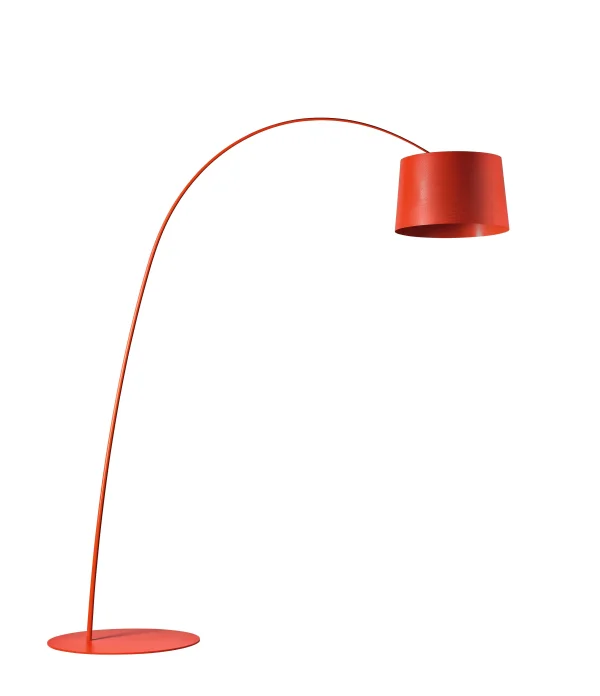 Foscarini Twiggy LED Vloerlamp - cremisi - zonder MyLight