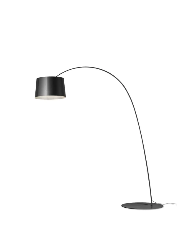 Foscarini Twiggy LED Vloerlamp - grafiet - met MyLight