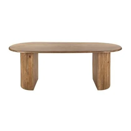 Fraaai - Sedona ovale eettafel - 215 cm - naturel