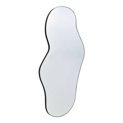 Fragix Avi Organische spiegel 120x62 Zwart