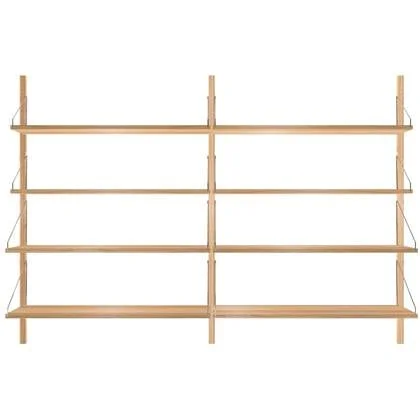 Frama Shelf Library H1148 Double wandkast natural oiled