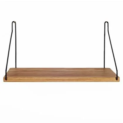 Frama Shelf wandplank 40x20 naturel|zwart