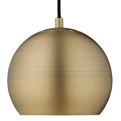 Frandsen Ball hanglamp Ø18 metallic antique brass