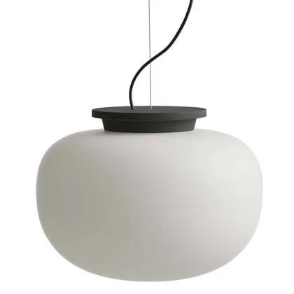 Frandsen Supernate hanglamp Ø38 opal white|black