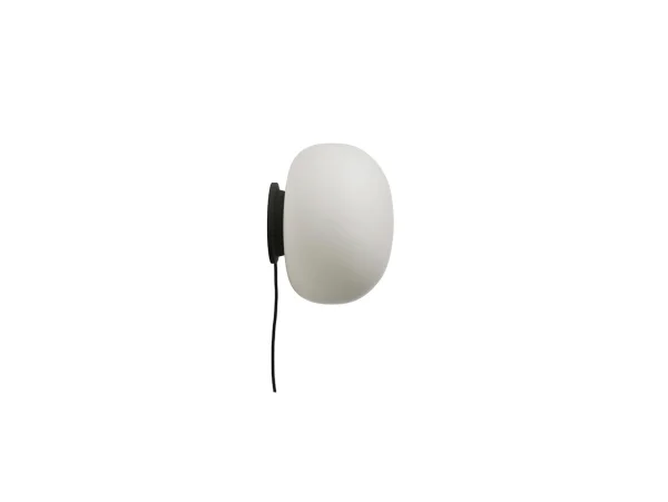 Frandsen - Supernate Taffellamp/Wandlamp Ø28 Opaal White/Black