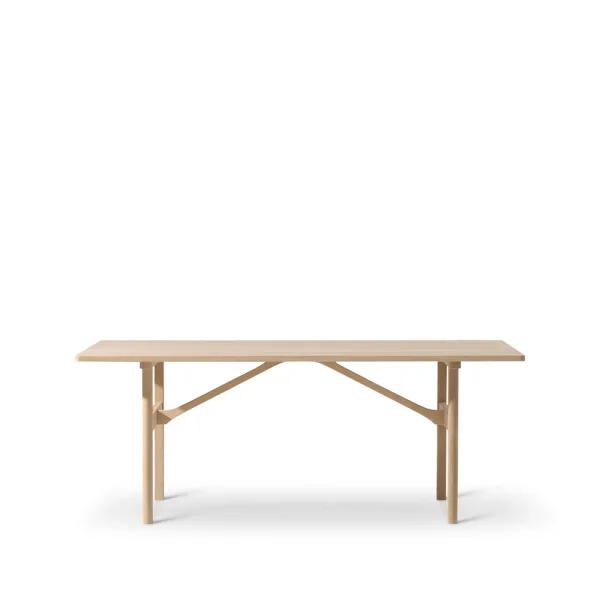 Fredericia Furniture 6284 eettafel Geoliede eik