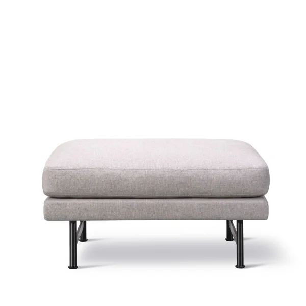 Fredericia Furniture Calmo poef Sunniva 717-zwart staal-80 cm