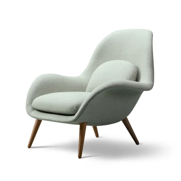 Fredericia Furniture Swoon fauteuil Sunniva 132 – gelakt eiken