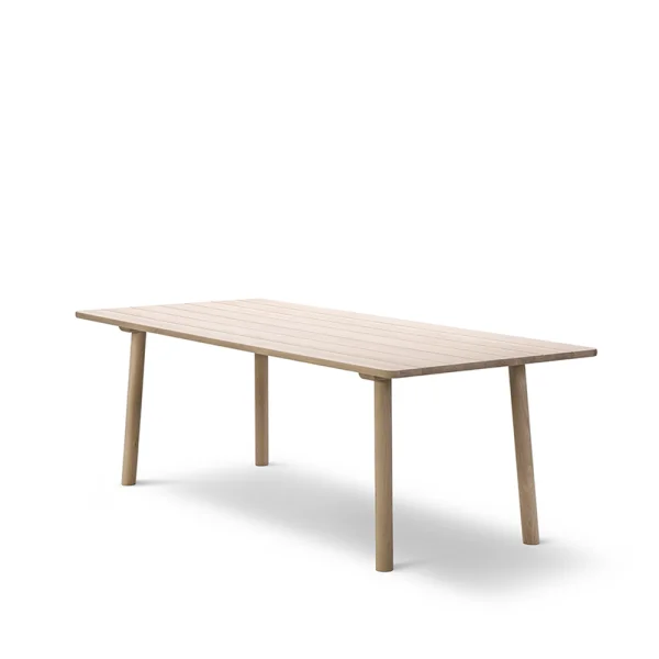 Fredericia Furniture Taro 6106 eetkamertafel Gewassen eik, 220x93,5 cm