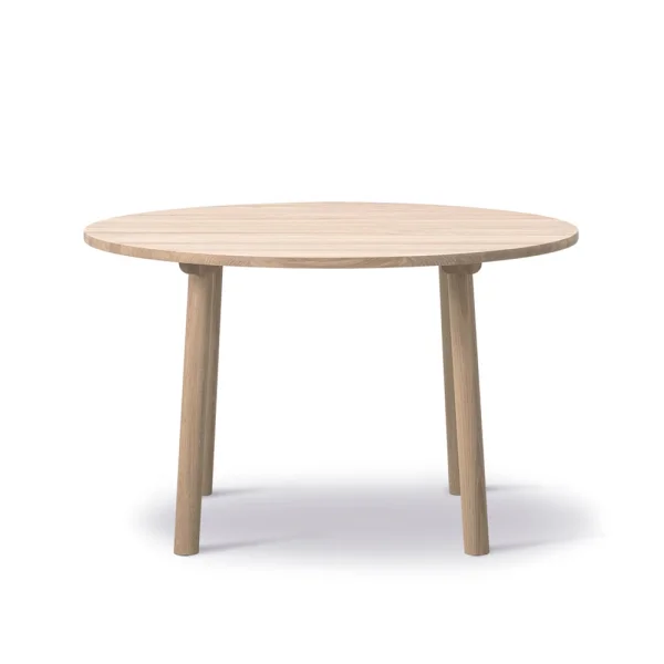 Fredericia Furniture Taro 6121 eettafel Gezeepte eik, ø120 cm