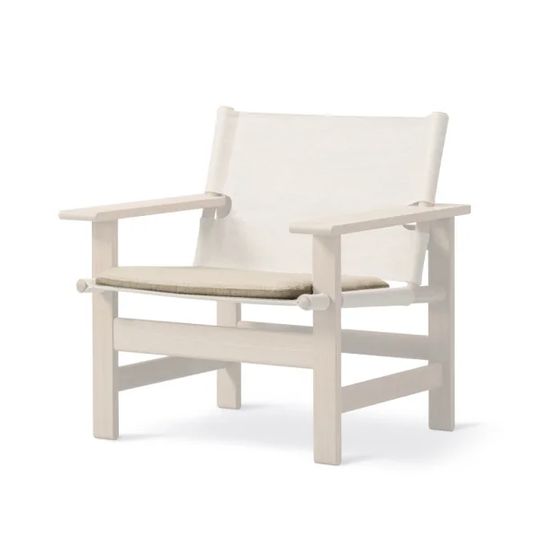 Fredericia Furniture The Canvas Chair zitting Canvas naturel