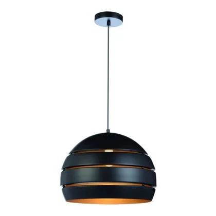 Freelight Hanglamp Djarin Mat Zwart & Goud Ø 48cm