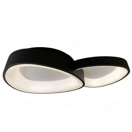 Freelight Plafondlamp Organico Zwart 40Watt Ø 58cm Dimbaar