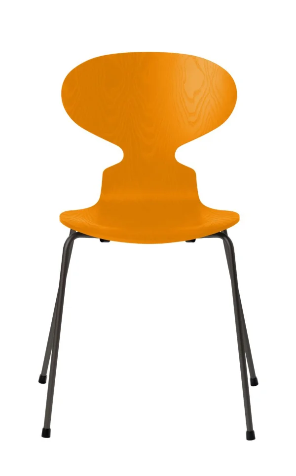 Fritz Hansen Ant Stoel - burnt yellow - grafiet