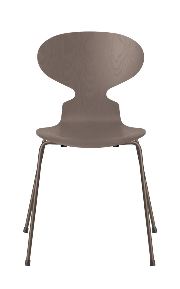 Fritz Hansen Ant Stoel - deep clay - brons