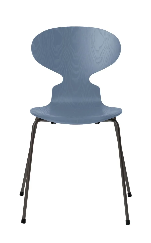 Fritz Hansen Ant Stoel - dusk blue - grafiet