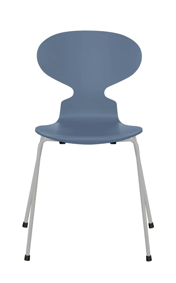 Fritz Hansen Ant Stoel - gelakt - dusk blue - nine grey