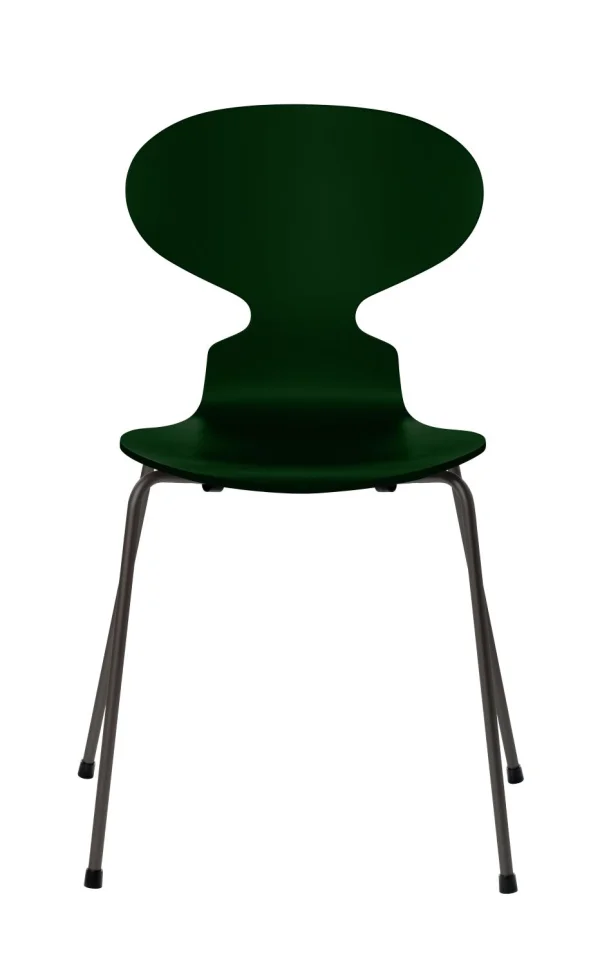 Fritz Hansen Ant Stoel - gelakt - evergreen - grafiet