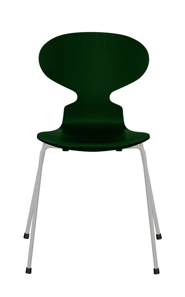 Fritz Hansen Ant Stoel - gelakt - evergreen - nine grey