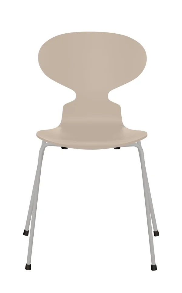 Fritz Hansen Ant Stoel - gelakt - light beige - nine grey