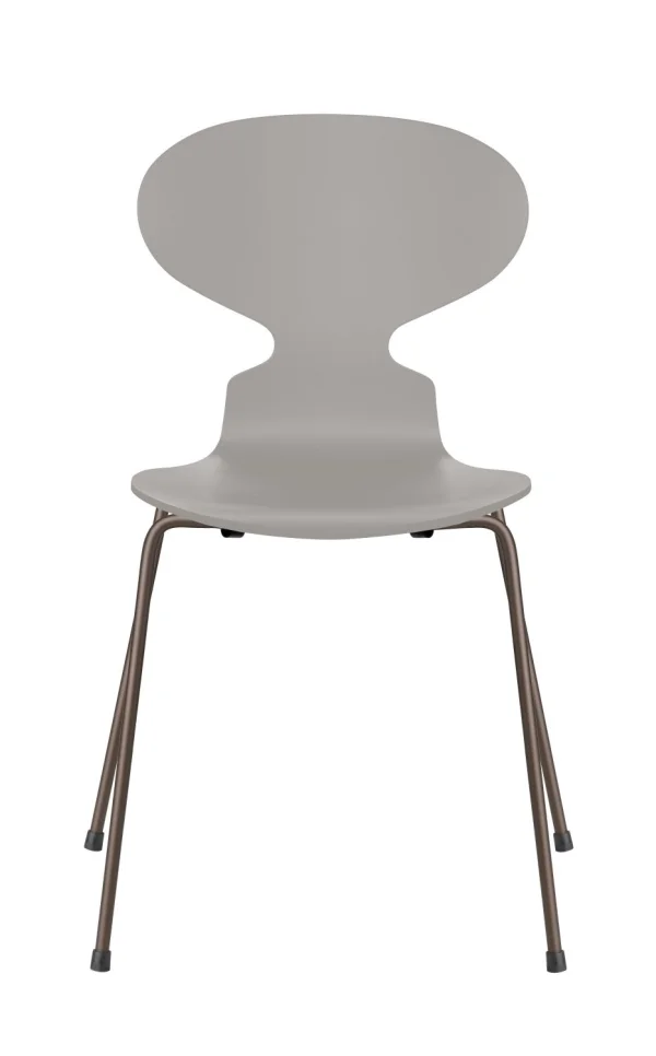 Fritz Hansen Ant Stoel - gelakt - nine grey - brons