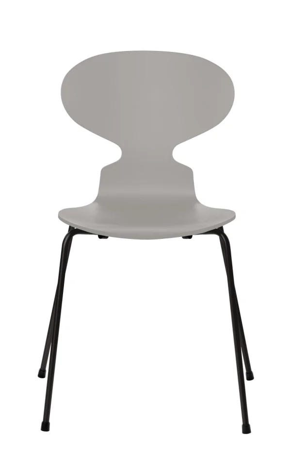 Fritz Hansen Ant Stoel - gelakt - nine grey - zwart