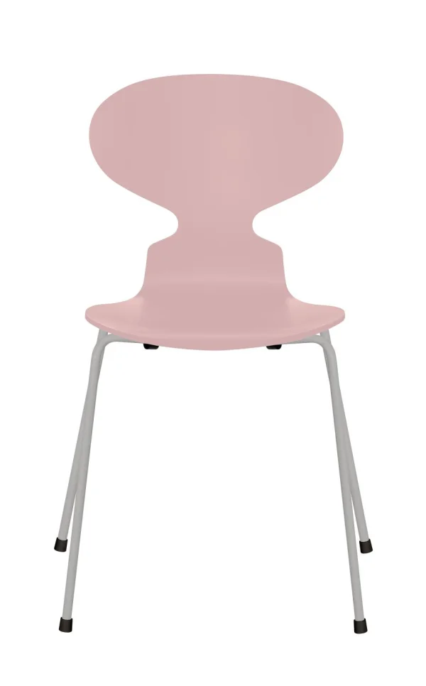 Fritz Hansen Ant Stoel - gelakt - pale rose - nine grey