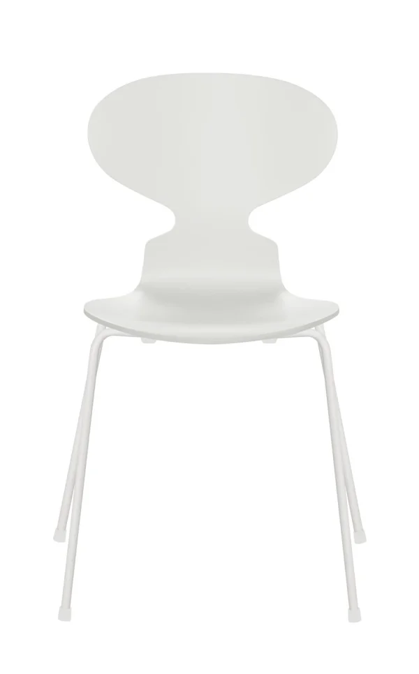 Fritz Hansen Ant Stoel - gelakt - wit - wit